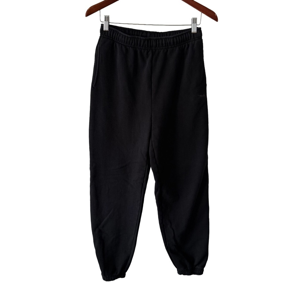 TNA Black Sweatfleece Mega Fit Joggers XS